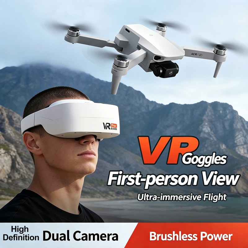 Drone Kit With Camera - Portable Drone Kit with Remote Controller