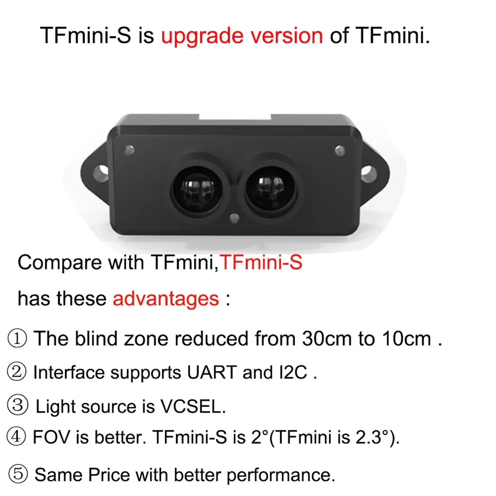 TFmini-S Benewake Micro LiDAR  - đánh giá và giá Drone Kit Hexacopter