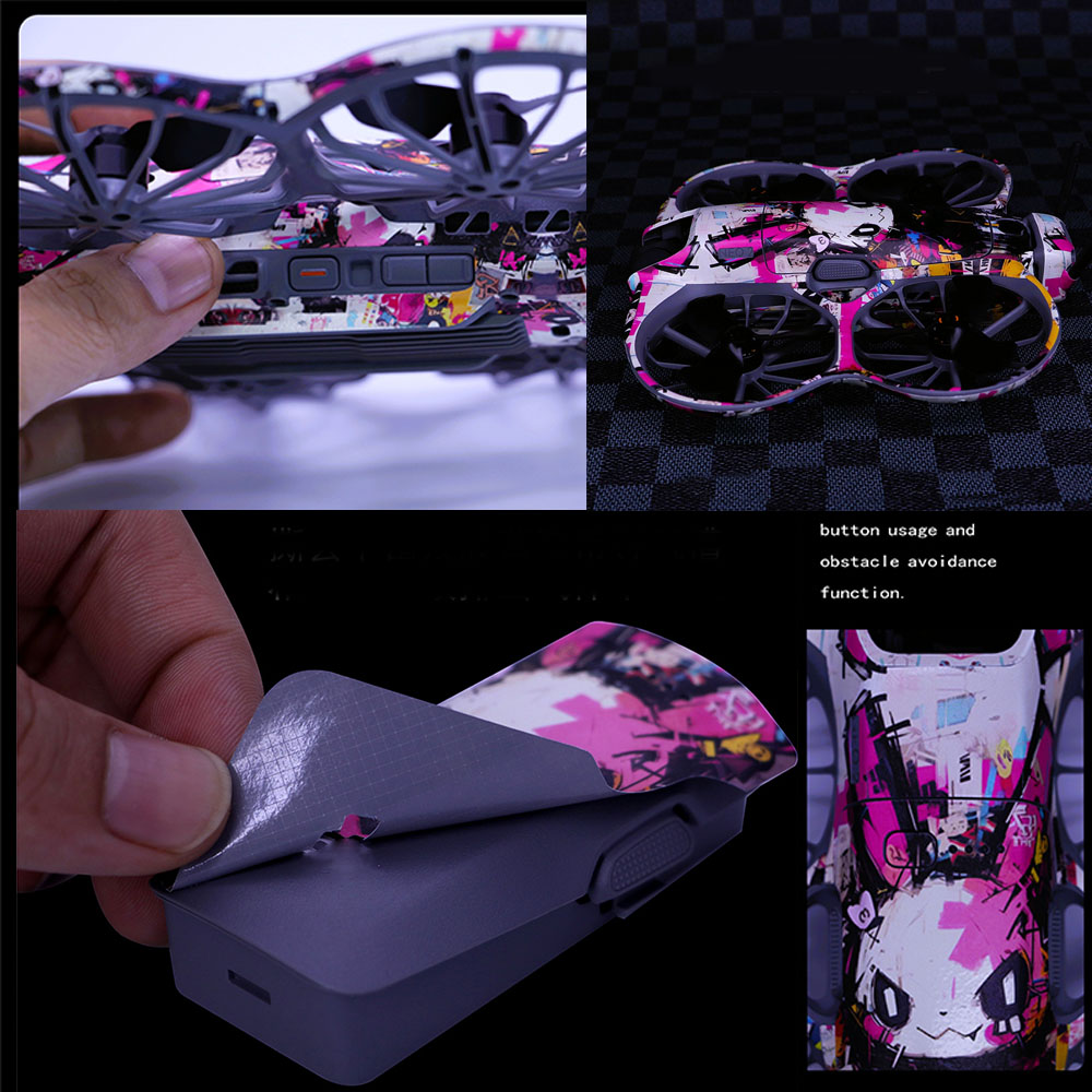 Waterproof Skin Sticker Decal  - đánh giá và giá Drone Kit Waterproof