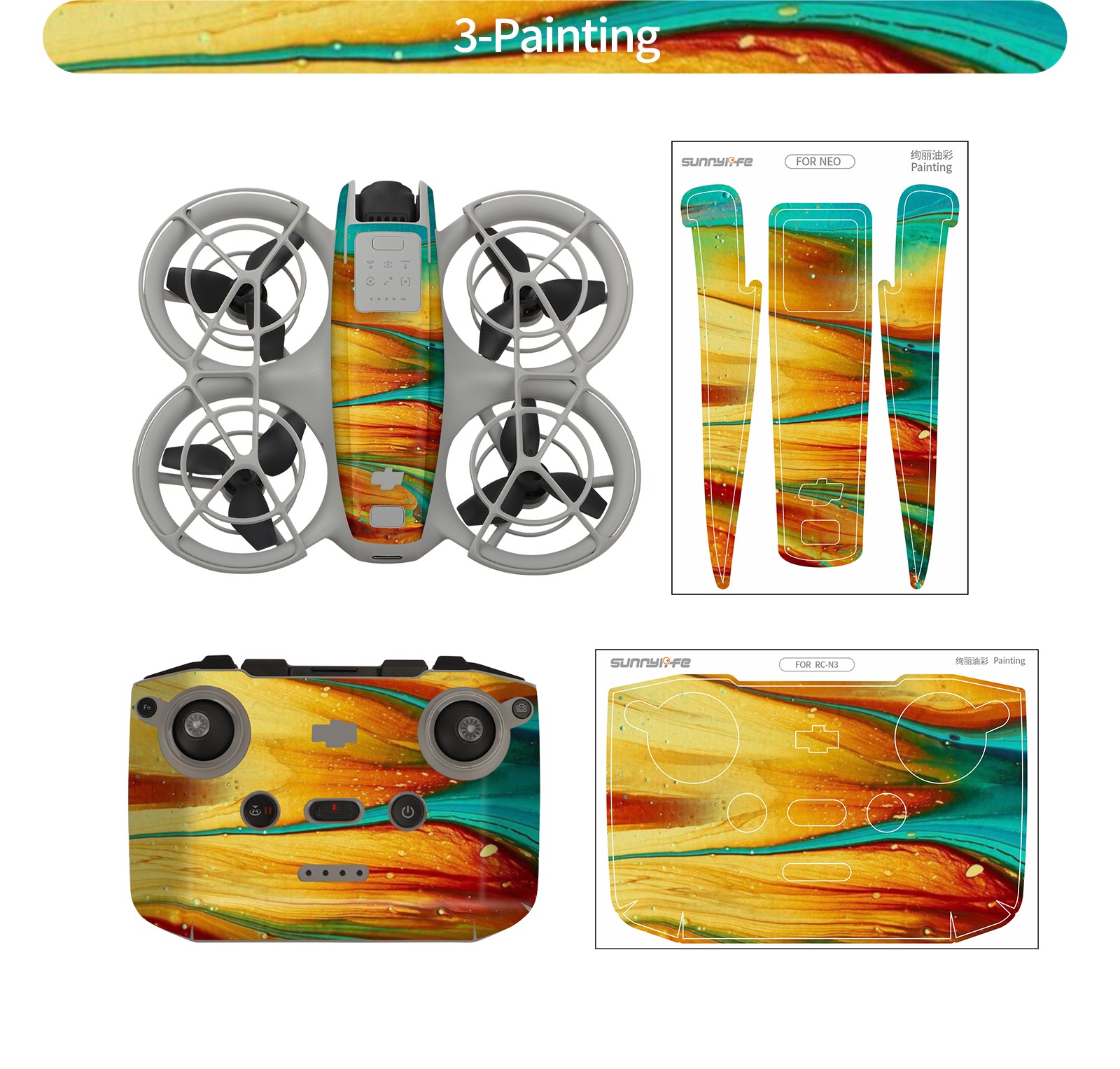 Sunnylife Suitable For DJI Sti - đánh giá và giá Drone Kit Beginner