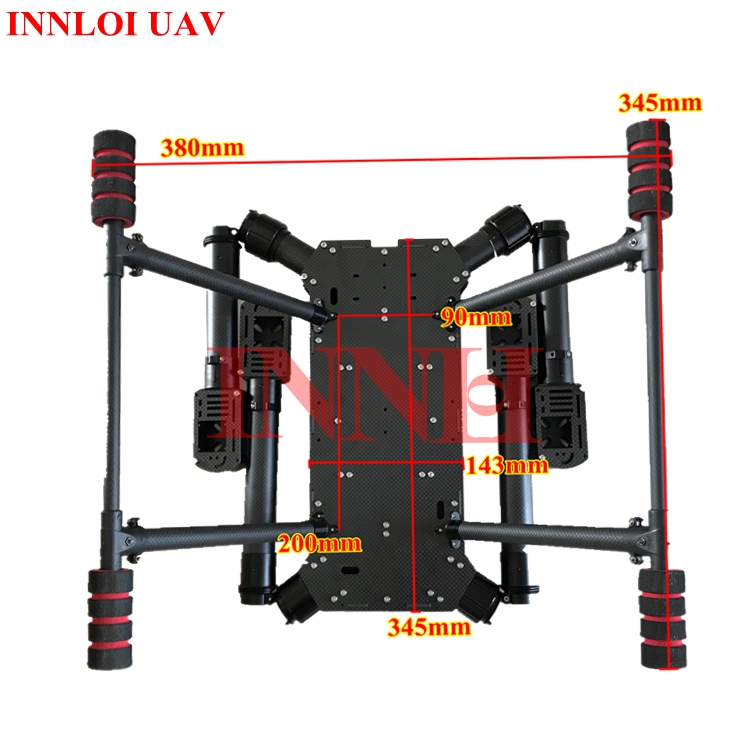XAERO DIY H4 860mm Alien Foldi - đánh giá và giá Drone Kit Hexacopter