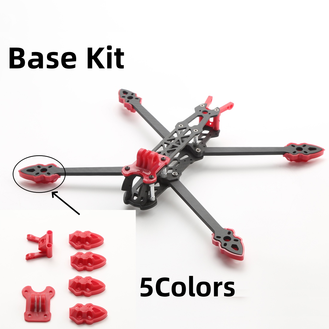 Mark4 5inch / 7inch FPV Frame  - đánh giá và giá Drone Kit Octocopter