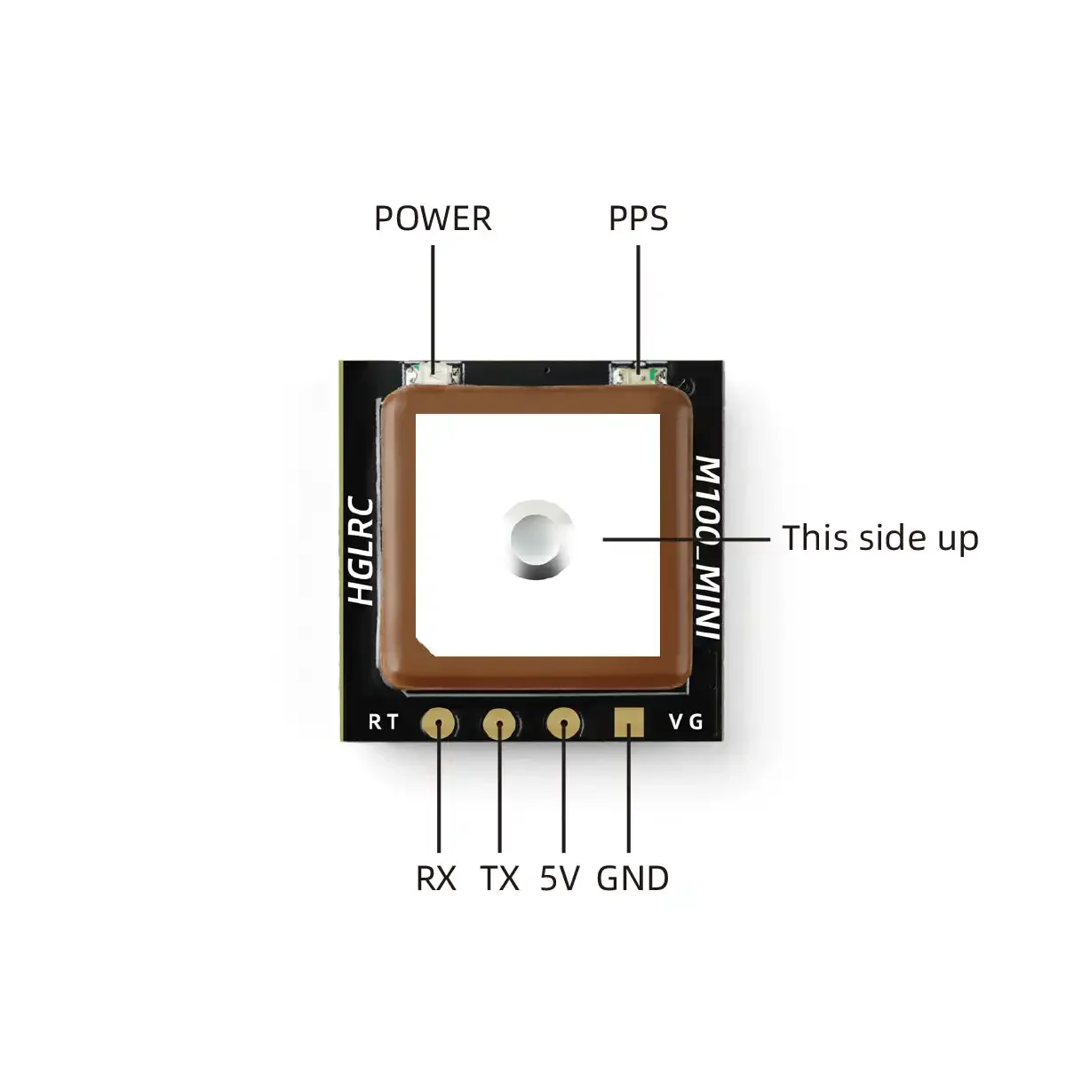 HGLRC M100 Mini GPS Module M10 - đánh giá và giá Drone Kit Fpv