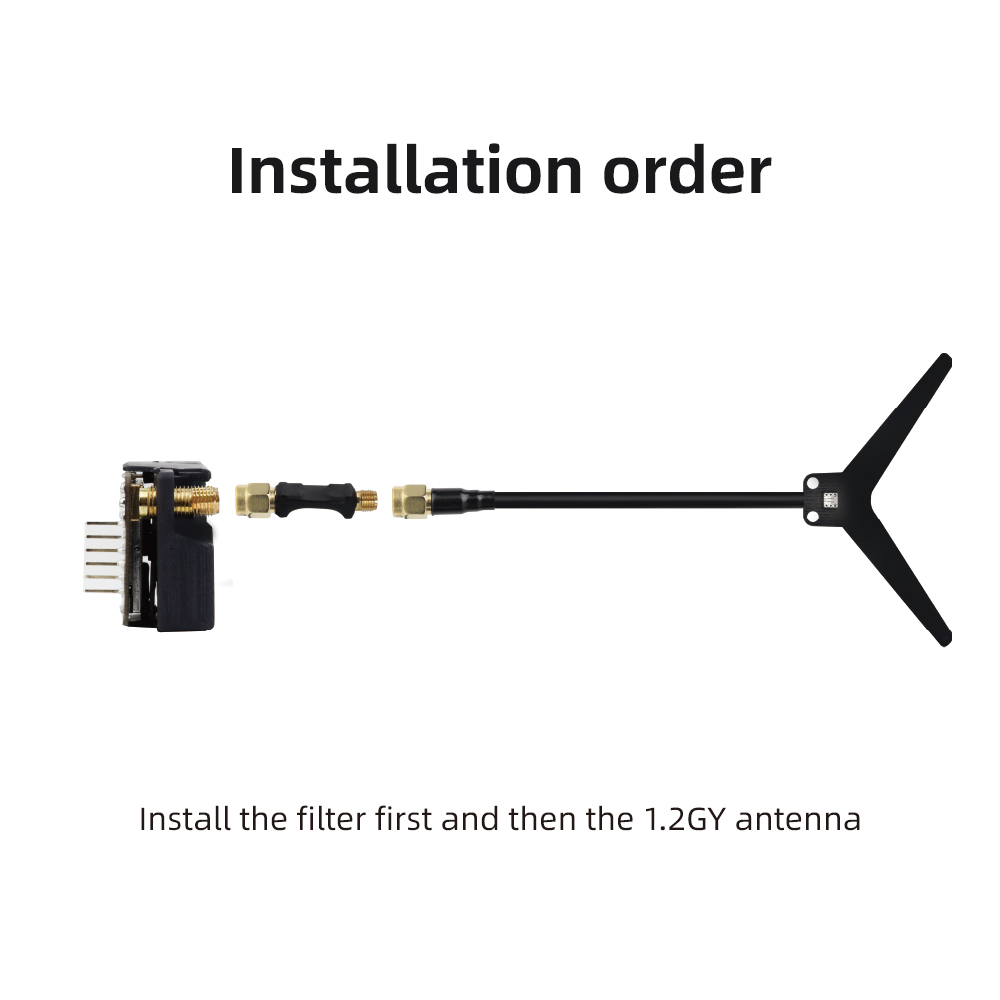 HGLRC 1.2G VRX Receiver Kit 8C - đánh giá và giá Drone Kit Long Range